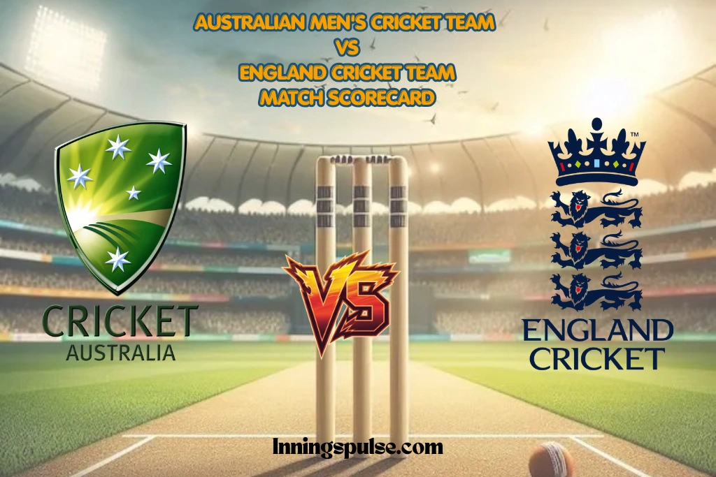 australian men’s cricket team vs england cricket team