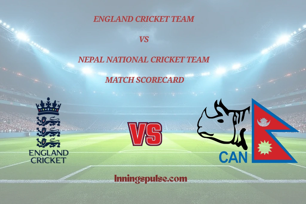 england cricket team vs nepal national cricket team match scorecard