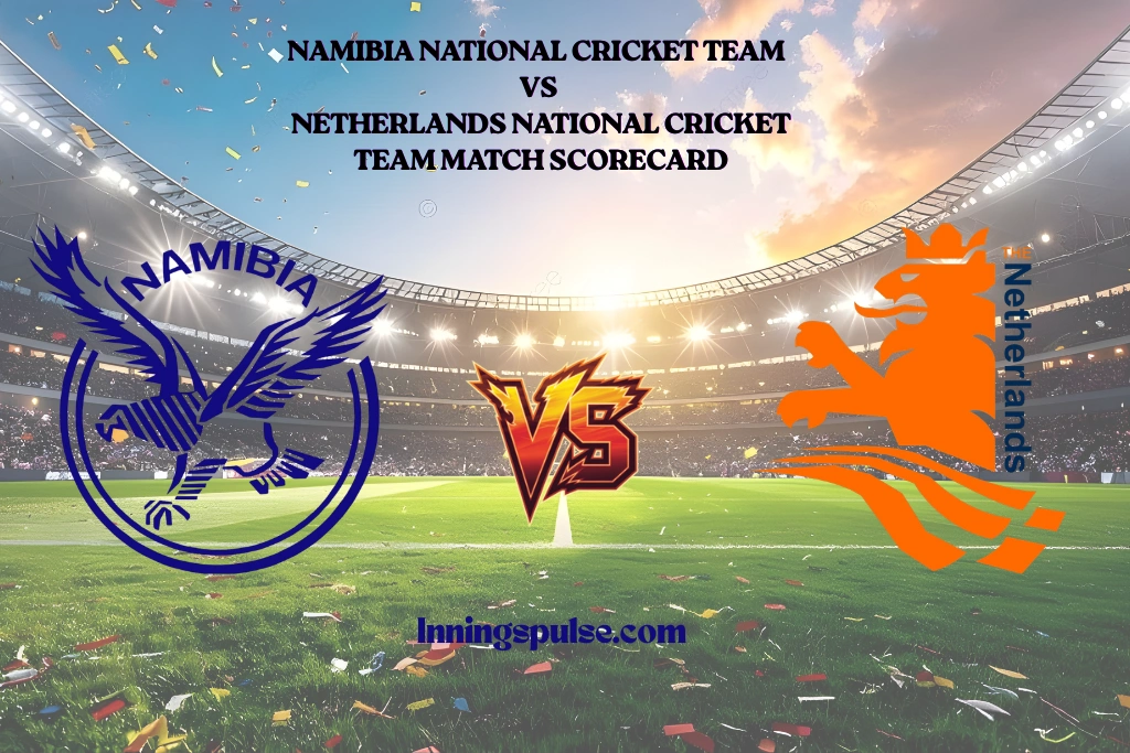 Namibia National Cricket Team Vs Netherlands National Cricket Team Match Scorecard