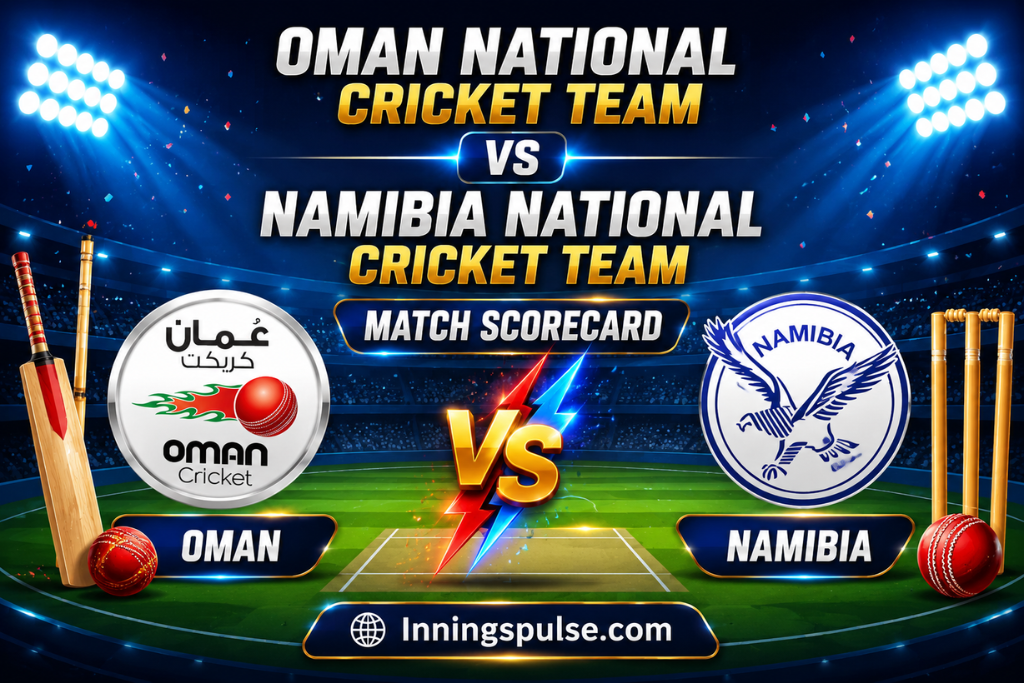 Oman National Cricket Team Vs Namibia National Cricket Team Match Scorecard – Thrilling 1-Wicket Win for Namibia Oman National Cricket Team Vs Namibia National Cricket Team Match Scorecard – Thrilling 1-Wicket Win for Namibia