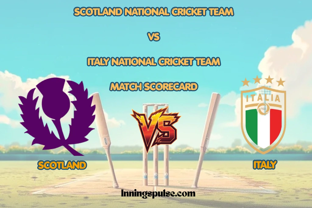 Scotland National Cricket Team Vs Italy National Cricket Team