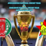 afghanistan national cricket team vs zimbabwe national cricket team