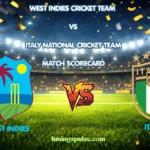 west indies cricket team vs italy national cricket team