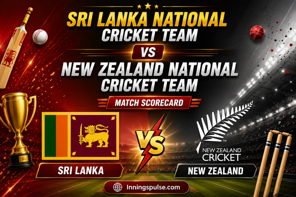 Sri Lanka National Cricket Team Vs New Zealand National Cricket Team Match Scorecard