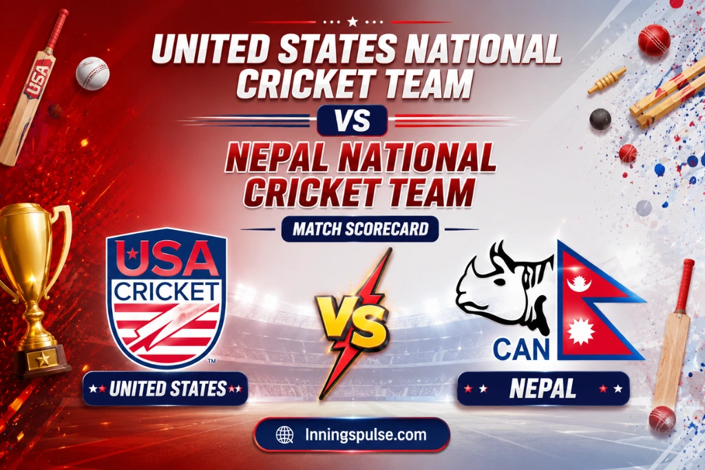 United States National Cricket Team Vs Nepal National Cricket Team Match Scorecard