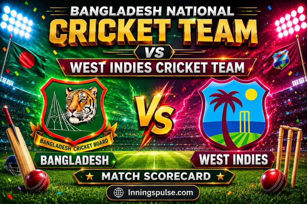bangladesh national cricket team vs west indies cricket team match scorecard
