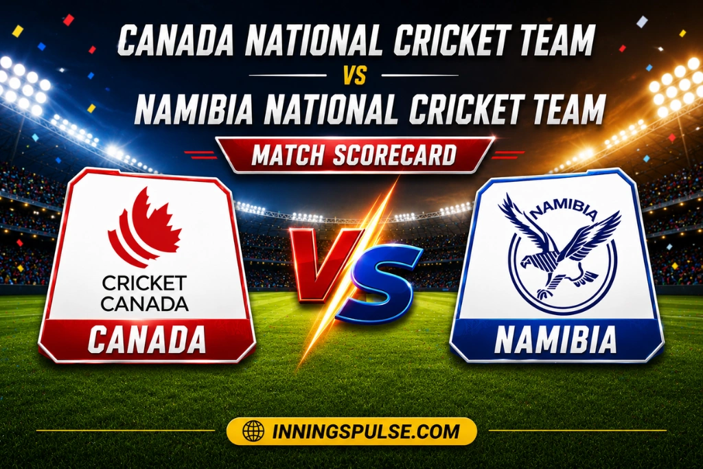 Canada National Cricket Team Vs Namibia National Cricket Team Match Scorecard: Namibia Edge a Tense ODI by 24 Runs