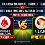 Canada National Cricket Team Vs United Arab Emirates National Cricket Team Match Scorecard: Five-Wicket Win