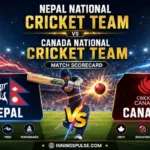 nepal national cricket team vs canada national cricket team match scorecard