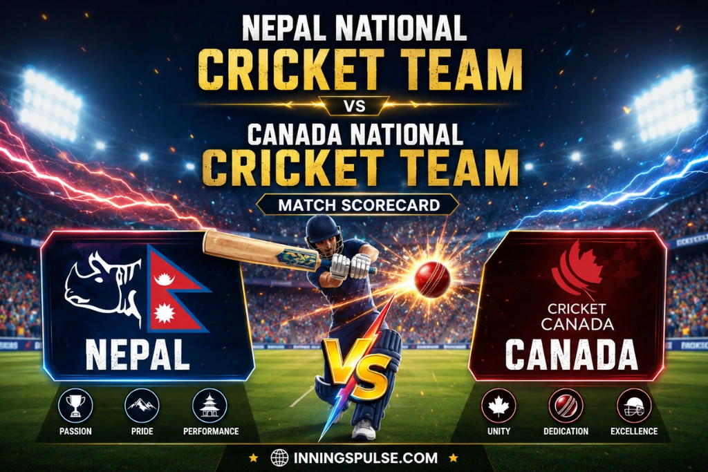 nepal national cricket team vs canada national cricket team match scorecard