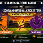 netherlands national cricket team vs scotland national cricket team match scorecard