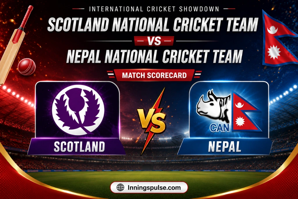 scotland national cricket team vs nepal national cricket team match scorecard