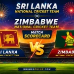sri lanka national cricket team vs zimbabwe national cricket team match scorecard