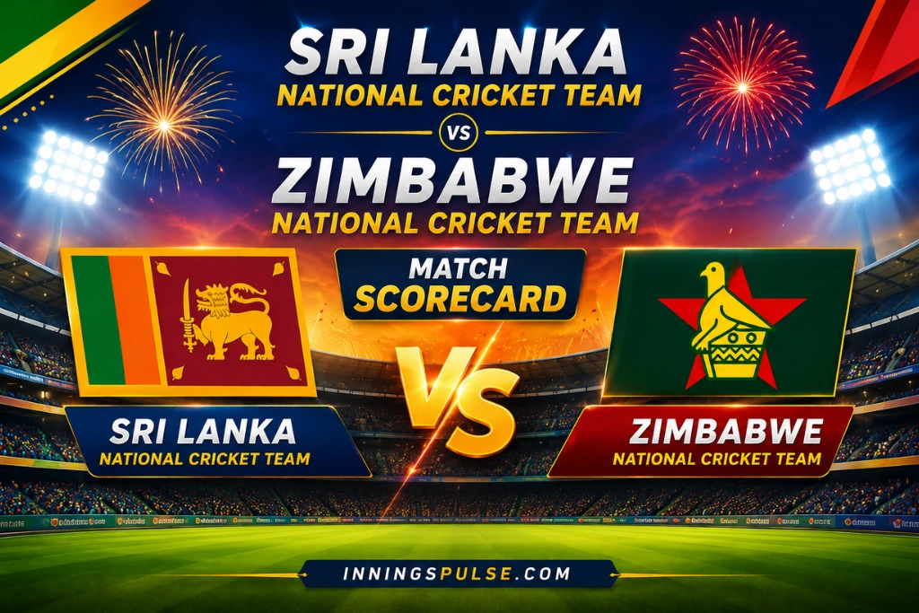 sri lanka national cricket team vs zimbabwe national cricket team match scorecard
