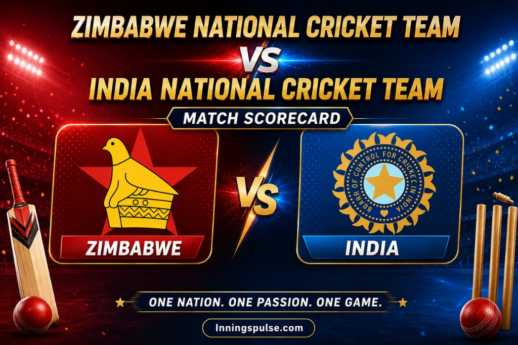 zimbabwe national cricket team vs india national cricket team match scorecard