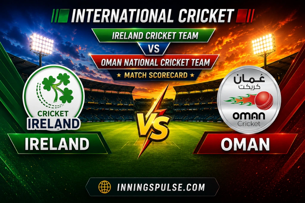 Ireland Cricket Team Vs Oman National Cricket Team Match Scorecard: Stunning Tucker Special Sinks Oman
