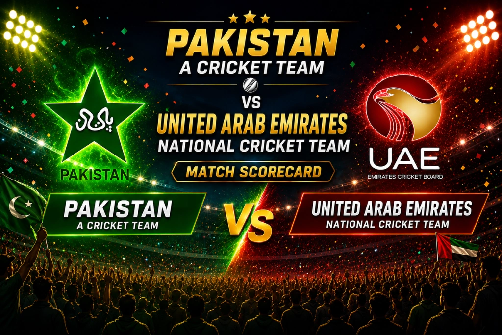 Pakistan A Cricket Team Vs United Arab Emirates National Cricket Team Match Scorecard: Stunning Afridi Show Sinks UAE