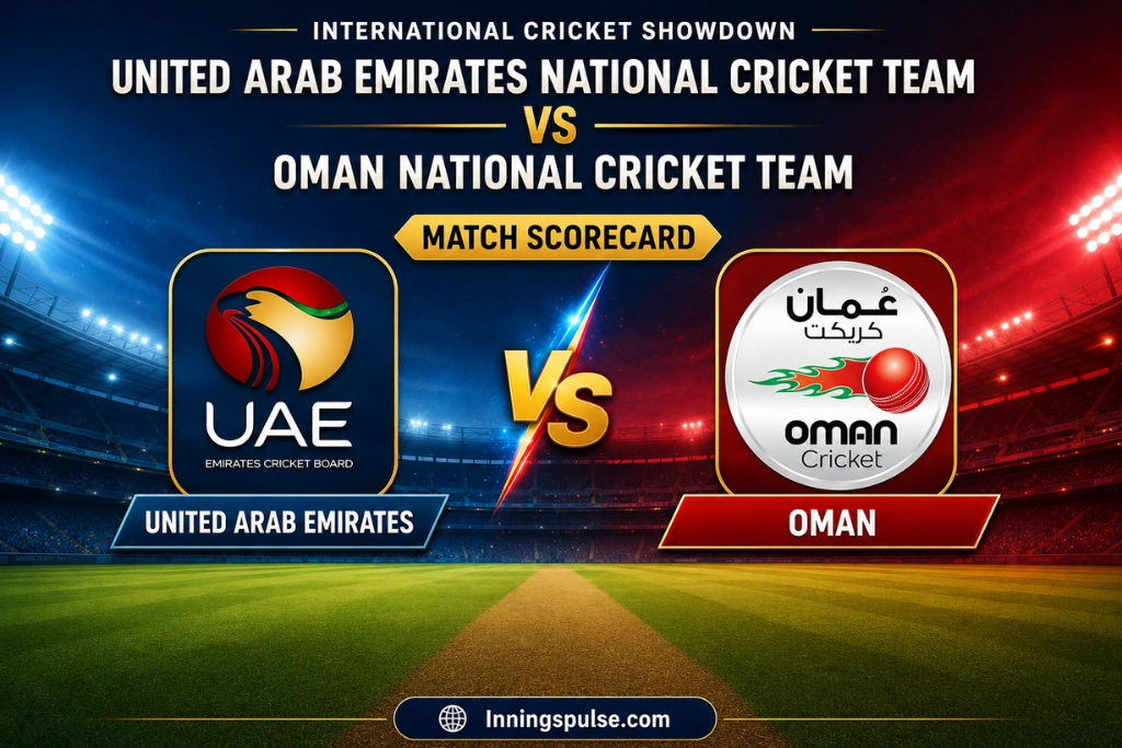 United Arab Emirates National Cricket Team Vs Oman National Cricket Team Match Scorecard: Dominant Win United Arab Emirates National Cricket Team Vs Oman National Cricket Team Match Scorecard: Dominant Win